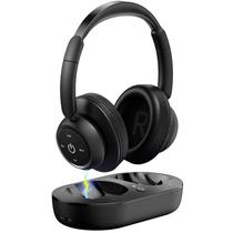Fones de Ouvido Sem Fio ZUPVIY para TV com Transmissor - Preto