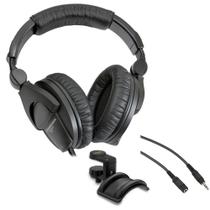 Fones de ouvido Sennheiser HD-280 PRO (SEHD280P) com suporte e cabo