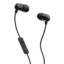 Fones de ouvido Skullcandy Jib In-Ear com fio com microfone Bluetooth preto