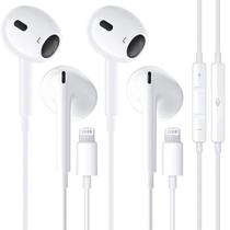 Fones de ouvido SKYCABLE Fones de ouvido com fio com conector Lightning 2 P
