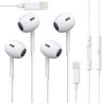 Fones de ouvido SKYCABLE para iPhone com conector Lightning, pacote com 2