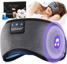 Fones de ouvido Sleep Mask TOPOINT Bluetooth 5.3 White Noise