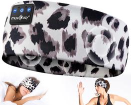 Fones de ouvido Sleep MUSICOZY Bluetooth 5.4 Faixa de cabeça sem fio