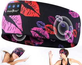 Fones de ouvido Sleep MUSICOZY Bluetooth 5.4 Faixa de cabeça sem fio