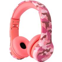 Fones de Ouvido Snug Play+ Kids com Limitação de Volume - Rosa Camuflado (3-8 anos)