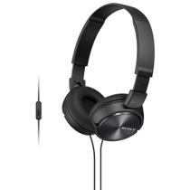 Fones de ouvido Sony MDR-ZX310AP ZX Series com fio na orelha com microfone Fones de ouvido Sony MDR-ZX310AP ZX Series com fio na orelha com microfone