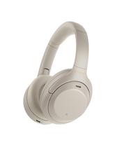 Fones de ouvido Sony WH-1000XM4 sem fio com cancelamento de ruído prata