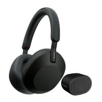 Fones de ouvido Sony WH-1000XM5 sem fio com cancelamento de ruído pretos Fones de ouvido Sony WH-1000XM5 sem fio com cancelamento de ruído pretos