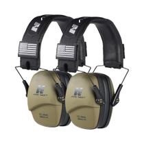 Fones De Ouvido Táticos Para Caça E Tiro Proteção Auditiva Redução De Ruído 25db Protetores