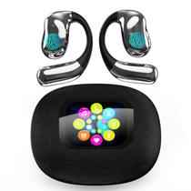 Fones de ouvido tradutor Plubedo AI Language 144 idiomas preto