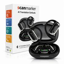 Fones de Ouvido Tradutores com IA Scanmarker, 144 idiomas, 60 h de reprodução Fones de Ouvido Tradutores com IA Scanmarker, 144 idiomas, 60 h de reprodução