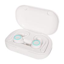 Fones de ouvido True Wireless APEKX IPX7 à prova d'água com microfone branco