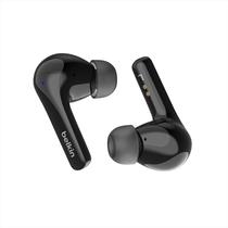 Fones de ouvido True Wireless Belkin SoundForm Motion com estojo preto Fones de ouvido True Wireless Belkin SoundForm Motion com estojo preto