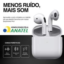 Fones De Ouvido TWS Air Pro 4 Fone Bluetooth Com Redução De Ruído