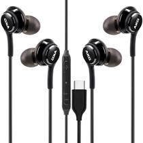 Fones de ouvido USB C ECOAMICA para Samsung Galaxy S23 Ultra S22 Fones de ouvido USB C ECOAMICA para Samsung Galaxy S23 Ultra S22