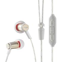Fones de ouvido V-MODA Forza Metallo In-Ear com 3 botões em ouro rosa