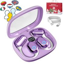 Fones de ouvido Vylaras AI Translator 2025 144 idiomas de alta precisão
