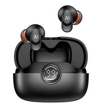 Fones de ouvido Yworlln MS105 Tradutor com IA, 135 idiomas, Bluetooth