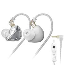 Fones intra-auriculares gamer KZA COUSTICS KZ Axas com microfone