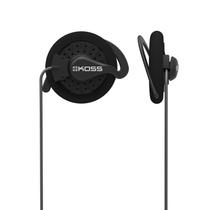 Fones Koss KSC35 com clip auricular, com fio, cabo de 1,2 m, preto