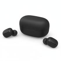 Fones Sem Fio Com Display Led - Recarregável Preto Compacto