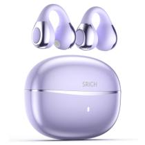 Fones Tradutores SRICH AI 144 Idiomas Sem Fio Roxo Fones Tradutores SRICH AI 144 Idiomas Sem Fio Roxo