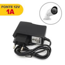 Fonte 1 Amperes 12v Fast Gold Bivolt P/ Câmera de Segurança