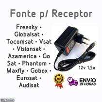Fonte 12v 2a para Receptores Fonte 12v 2a para Receptores