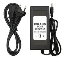 Fonte 12v 4a Para Teclados Roland Boss Bk-5