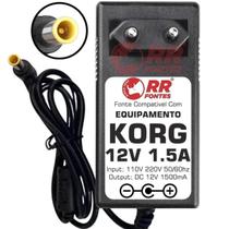 Fonte 12V Para Korg Krome 61 73 88 89 Ex Microx Mr-1000
