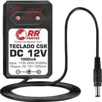 Fonte 12V Para Teclado Csr K-1900 K-2000 K2000-T K-2007