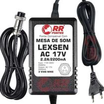 Fonte 17Vac Para Mesa De Som Lexsen M2442-Fx Pro3242-Fx Pro