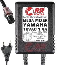 Fonte 18Vac 1.4 Pra Mesa Mixer Yamaha Pa30 Mg6Fx Mg82Cx Y6M6