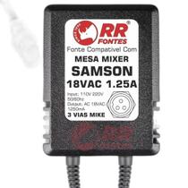 Fonte 18Vac Pra Samson Mdr8 Mdr10 Mdr16 Mdr20 Mdr624 Mdr1064