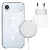Fonte 20W Turbo Tipo C, Capinha Magnética e Cabo Magnético para iPhone17 Air Fonte 20W Turbo Tipo C, Capinha Magnética e Cabo Magnético para iPhone17 Air