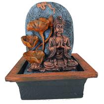 Fonte 3 Quedas Folhas Buda Mudra Atmanjali 01076 Fonte 3 Quedas Folhas Buda Mudra Atmanjali 01076