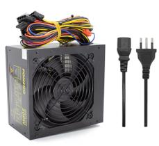 Fonte 500w Reais Foneng Para Pc Gamer Silenciosa