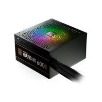 Fonte 600 Wats Reais Atx 80 Plus Bronze RGB Gamdias