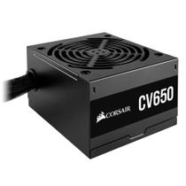 Fonte 650W Corsair CV650 - PFC Ativo - 88% Eficiência - 80 Plus Bronze - CP-9020236-BR