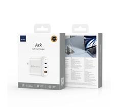 Fonte 65w Wiwu Ark iPad/Macbook 3 entradas.
