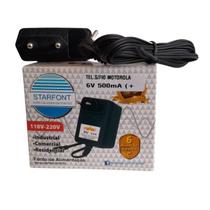 Fonte 6V 300mah Para Telefone Sem Fio Motorola Bivolt