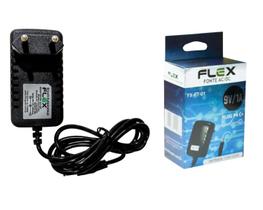 Fonte 9V 1A Plug P4 C+ Bivolt FX-FT-01 - Flex