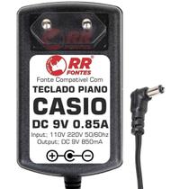 Fonte 9V Para Teclado Casio Ctk-150 Ctk-200 Ctk-2000 Ad-5Ul