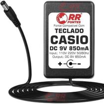 Fonte 9V Para Teclado Casio Ctk-450 Ctk-451 Ctk-470