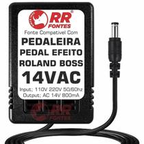 Fonte Ac 14V Para Pedal Boss Af-70 Sp-505 Vf-1 Gr-33 Gr-20