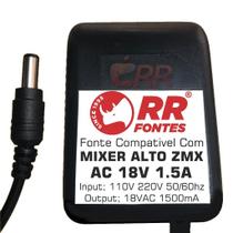 Fonte AC 18V 1.5A Para Mixer Alto Amx 220