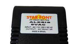 Fonte AC 9VAC 2A Compatível com Alesis Quadraverb 2, 20K, Plus e GT