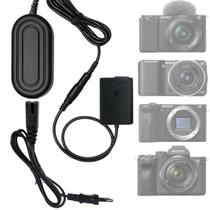 Fonte Adaptador AC-PW20 Bateria Np-FW50 Alpha A7rii Zv-e10