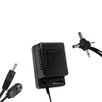 Fonte Adaptador Universal Bivolt 1,5v, 3v, 4.5v, 6v, 7.5v, 9v, 12v Elimina Pilhas