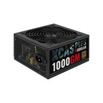 Fonte Aerocool 1000W ATX KCAS Plus Semi Modular 90 de Eficiência 80 Plus Gold Fonte Aerocool 1000W ATX KCAS Plus Semi Modular 90 de Eficiência 80 Plus Gold